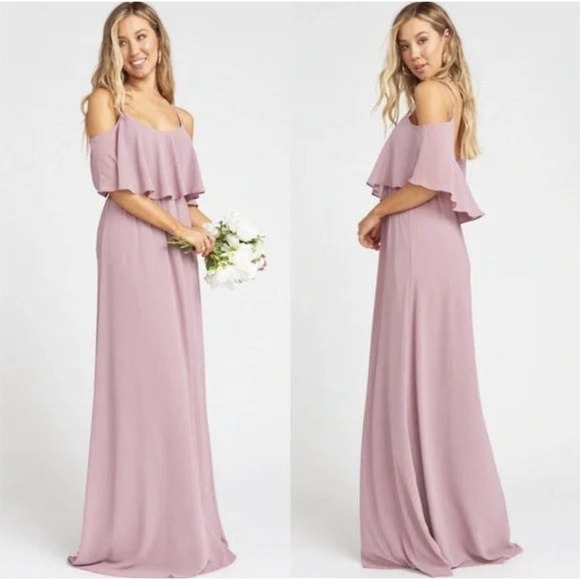 Show Me‎ Your Mumu Caitlin Ruffle Maxi Dress | XS |NWT - Picture 1 of 15